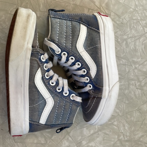 Kids Vans off the wall with zipper - Picture 4 of 9